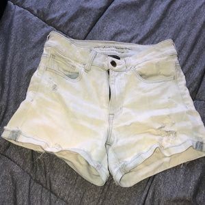 High waisted shorts